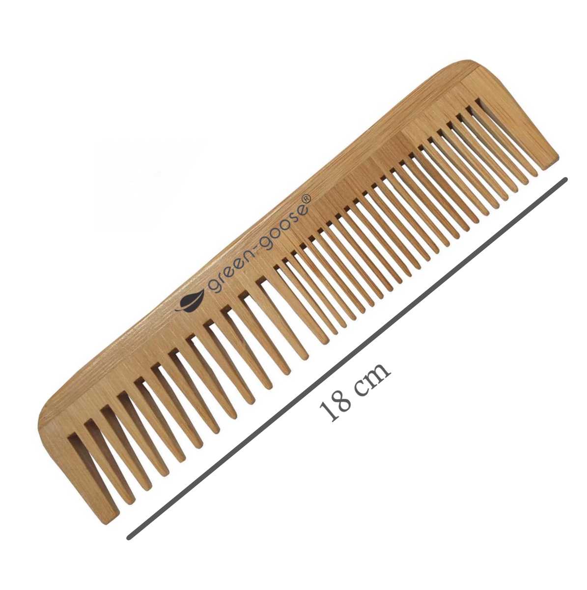 green-goose Bamboo Hairbrush and Comb green-goose