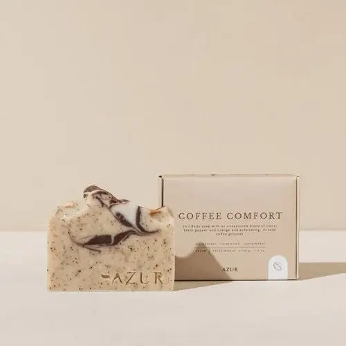 Azur coffee comfort bodybar handgemaakteskincare