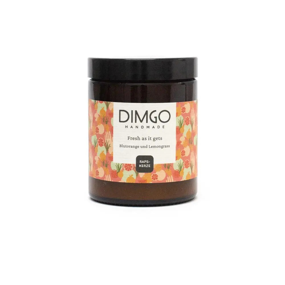 Dimgo handmade geurkaars vers als het maar kan handgemaakteskincare