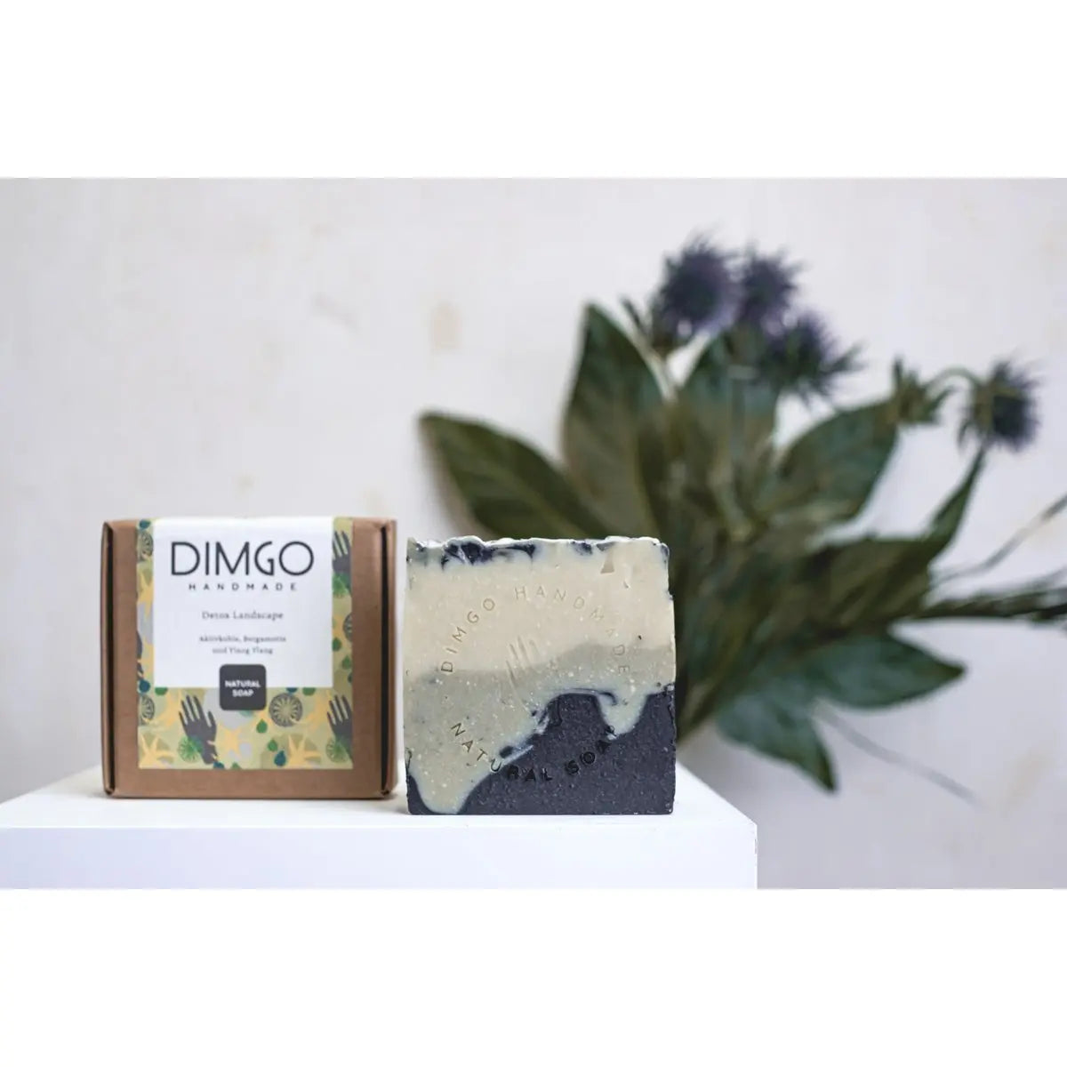 Dimgo handmade zeepbar detox landschap handgemaakteskincare