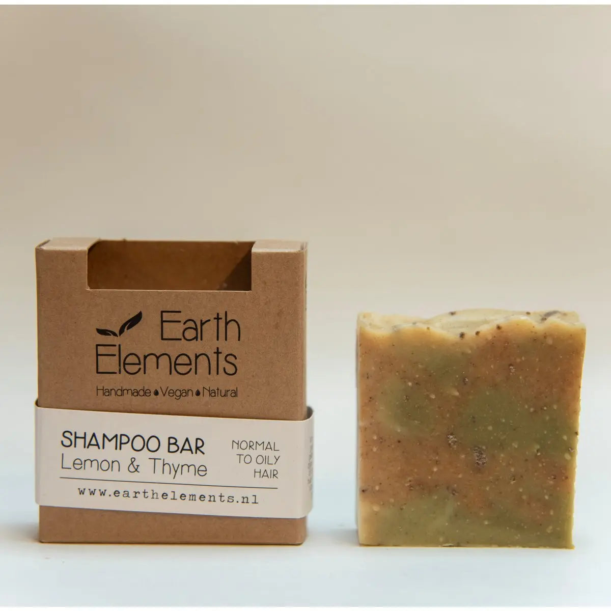 Earth elements shampoobar citroen & tijm handgemaakteskincare