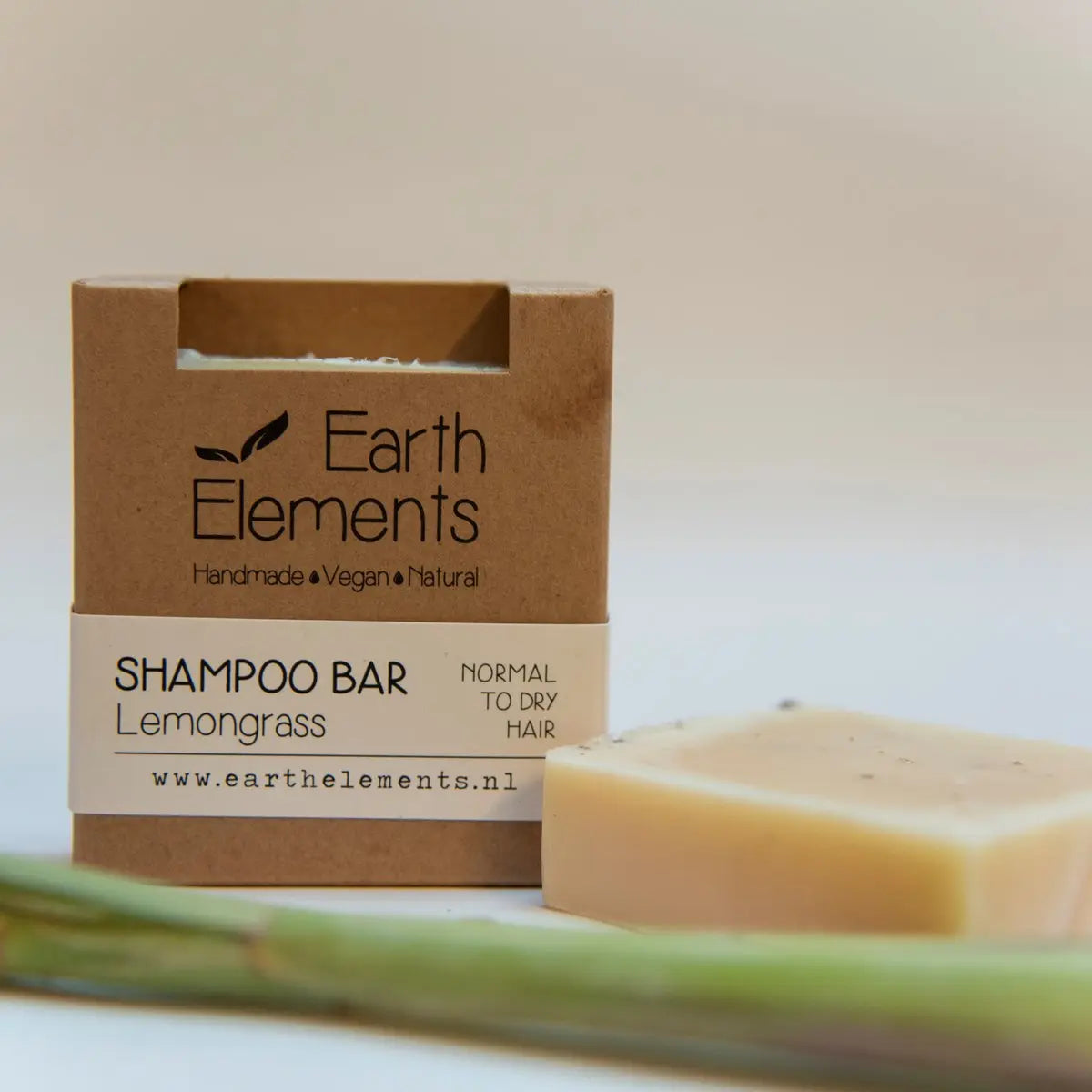 Earth elements shampoobar citroengras handgemaakteskincare