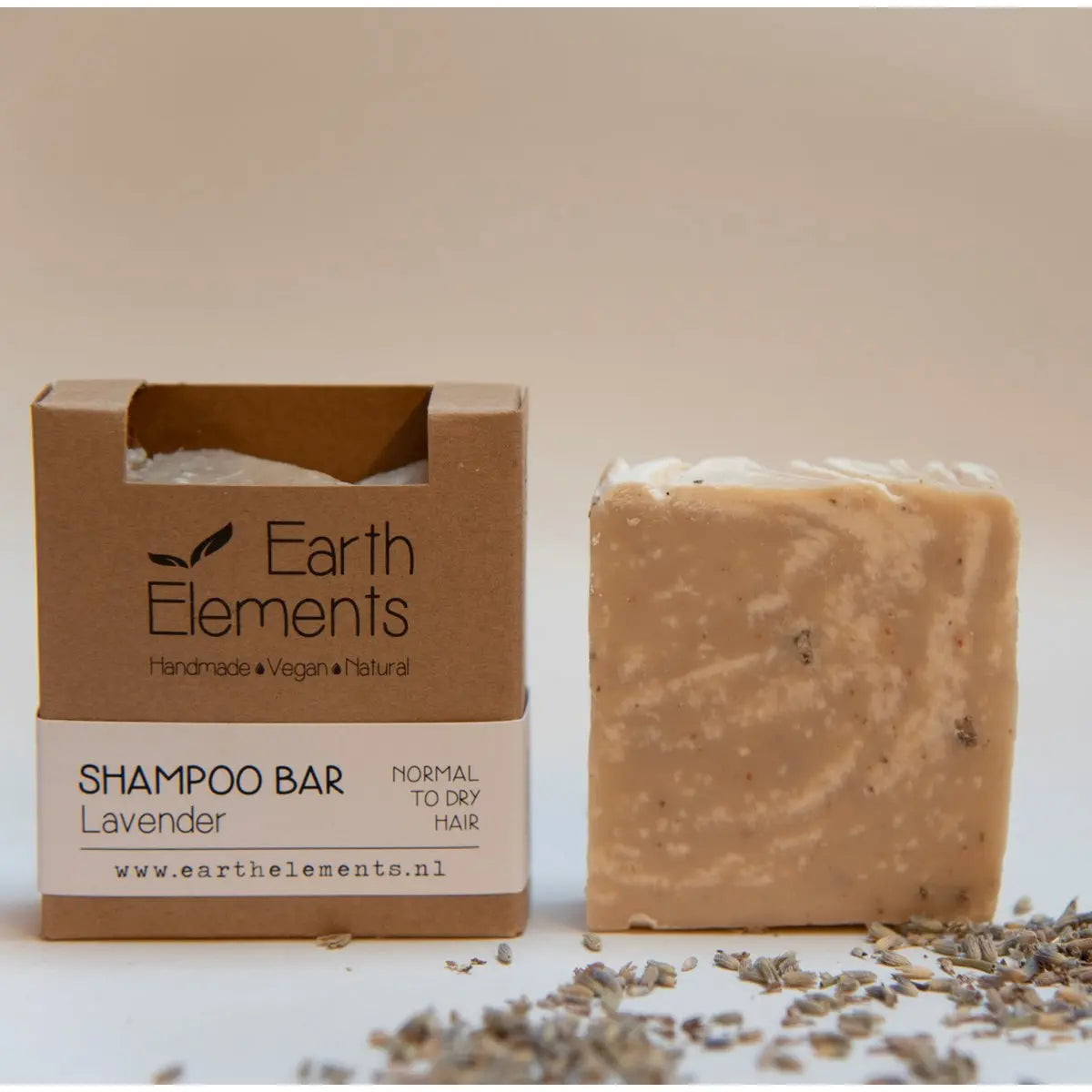 Earth elements shampoobar lavendel handgemaakteskincare