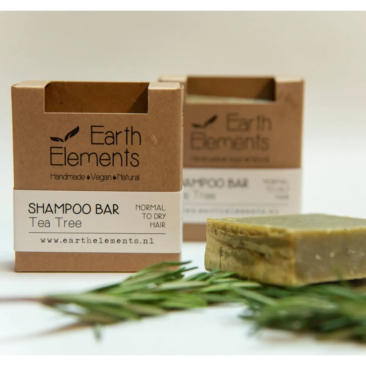 Earth elements shampoobar tea tree handgemaakteskincare
