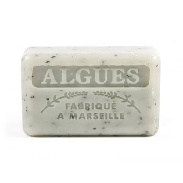 Zeepengeurboetieksavonnette Marseillaise Algen exfoliant 125gr handgemaakteskincare